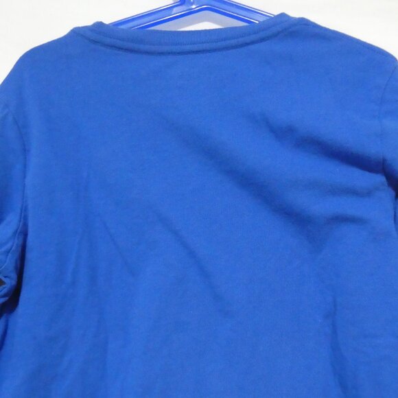 OLD NAVY | medium (8) | Solid Blue Long Sleeve Shirt - Picture 11 of 16